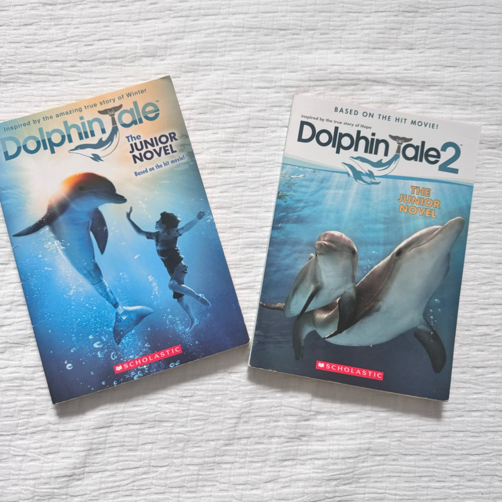 Scholastic books dolphin tale jr novels
